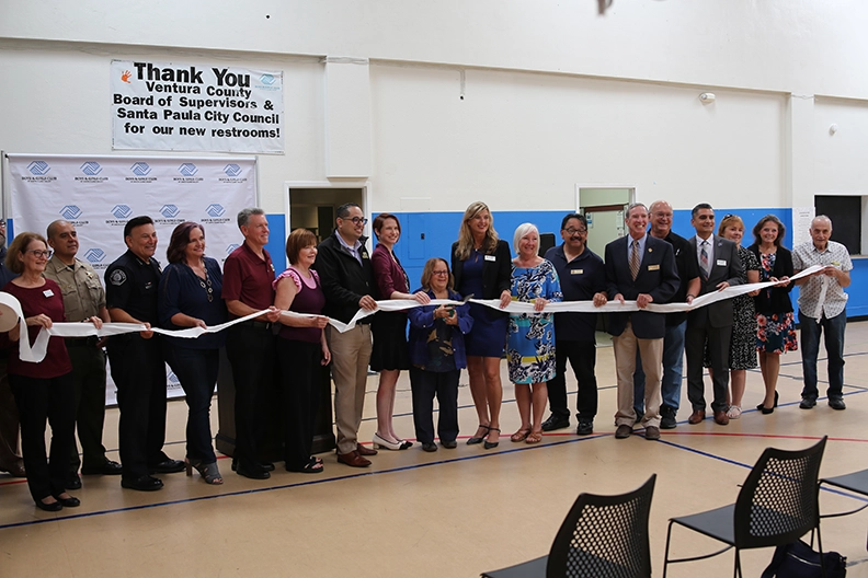 A Flush of Success at Ribbon Cutting Ceremony