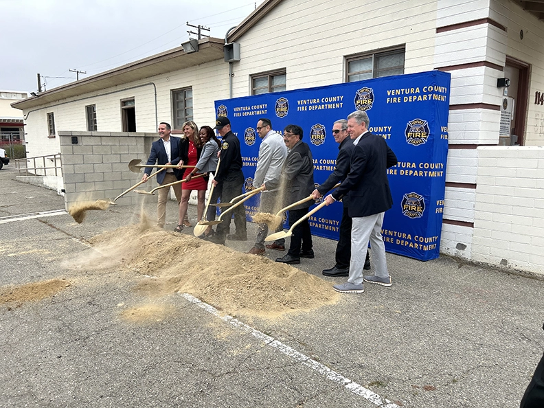 Groundbreaking Ceremony for Santa Paula's New Fire Department ...